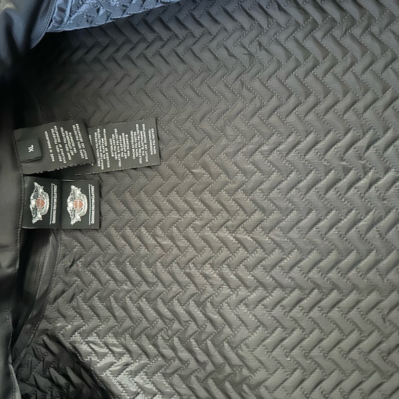 Harley-Davidson Black Raincoat for Men XL - Picture 4 of 5